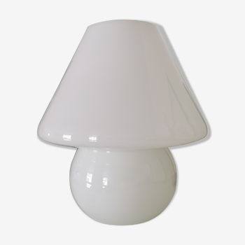 Lampe champignon en verre