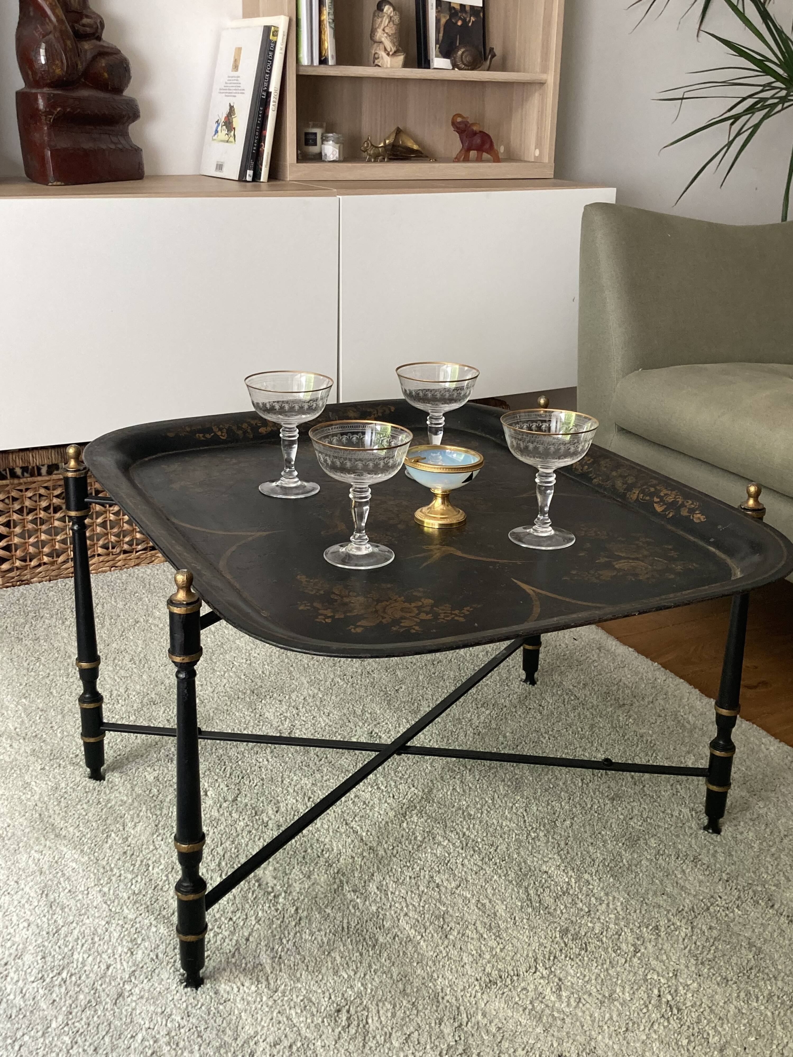 Coffee table/ Serving table - Napoleon III style