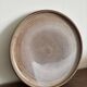 Stoneware plate signed Roger Jacques – Puisaye – vintage ceramics