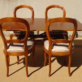 Coffee table, rises and opens, inspired by Albert Ducrot.