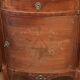 Louis XVI Style Half-Moon Chest of Drawers with Marquetry