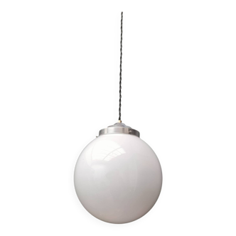 Opaline ball pendant light