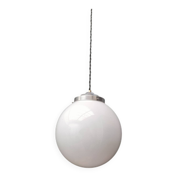 Suspension boule en opaline