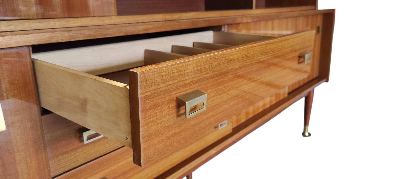 High vintage enfilade from the 50s-60s – mid-century Scandinavian sideboard