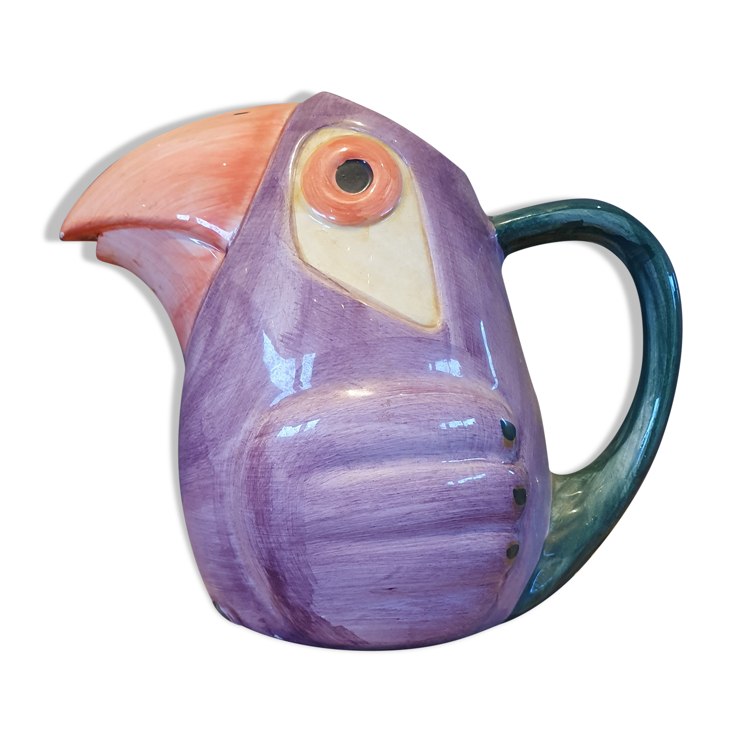 Toucan water pitcher