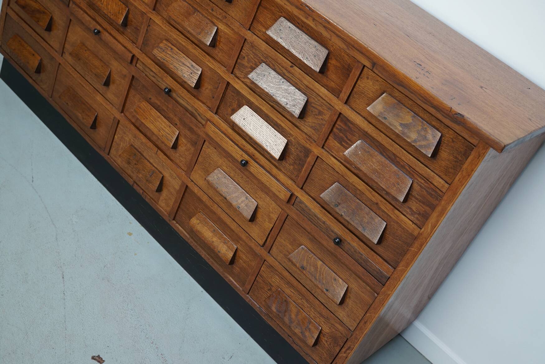 German Oak Apothecary / Shop Cabinet or Sideboard, 1930s