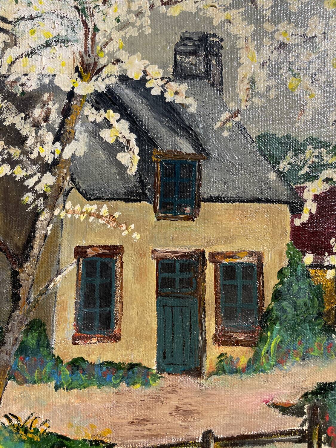 Landscape painting oil painting