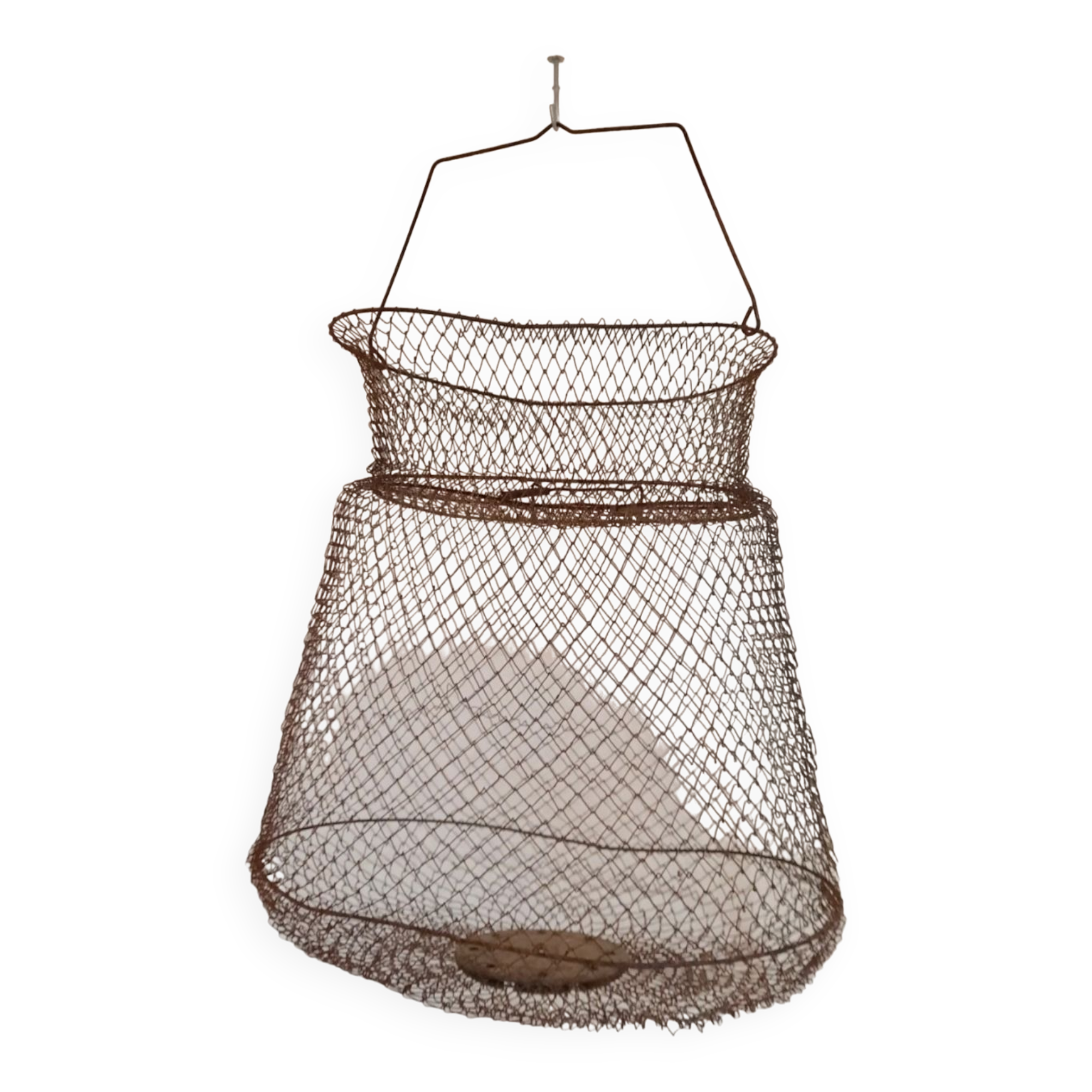 Vintage peach bourriche