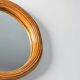 Round Rattan Wall Mirror