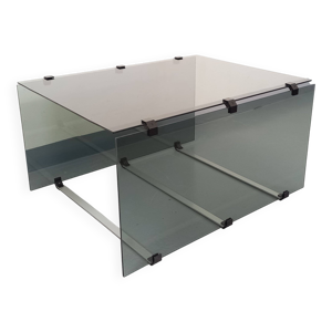 Table basse vintage en - noir