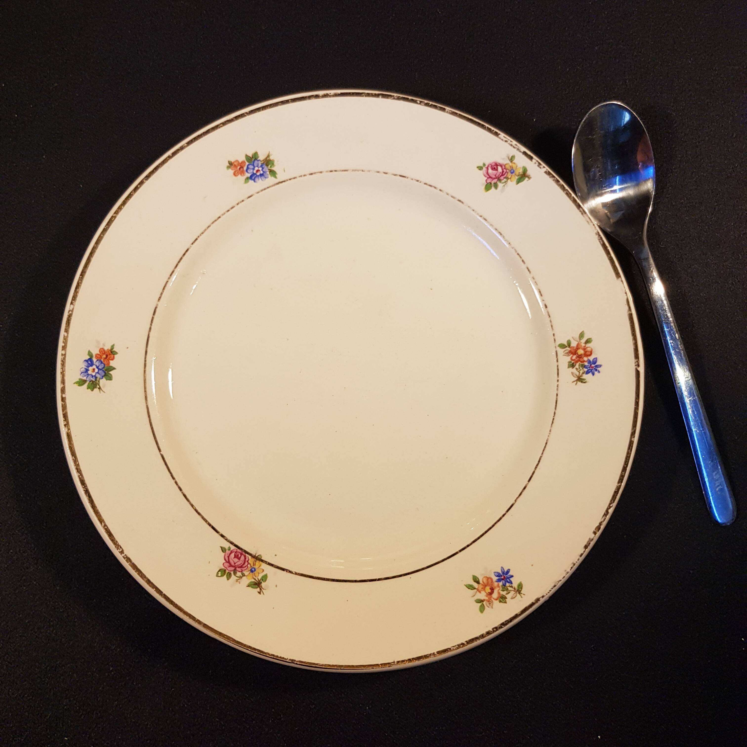 Old Badonviller dessert service
