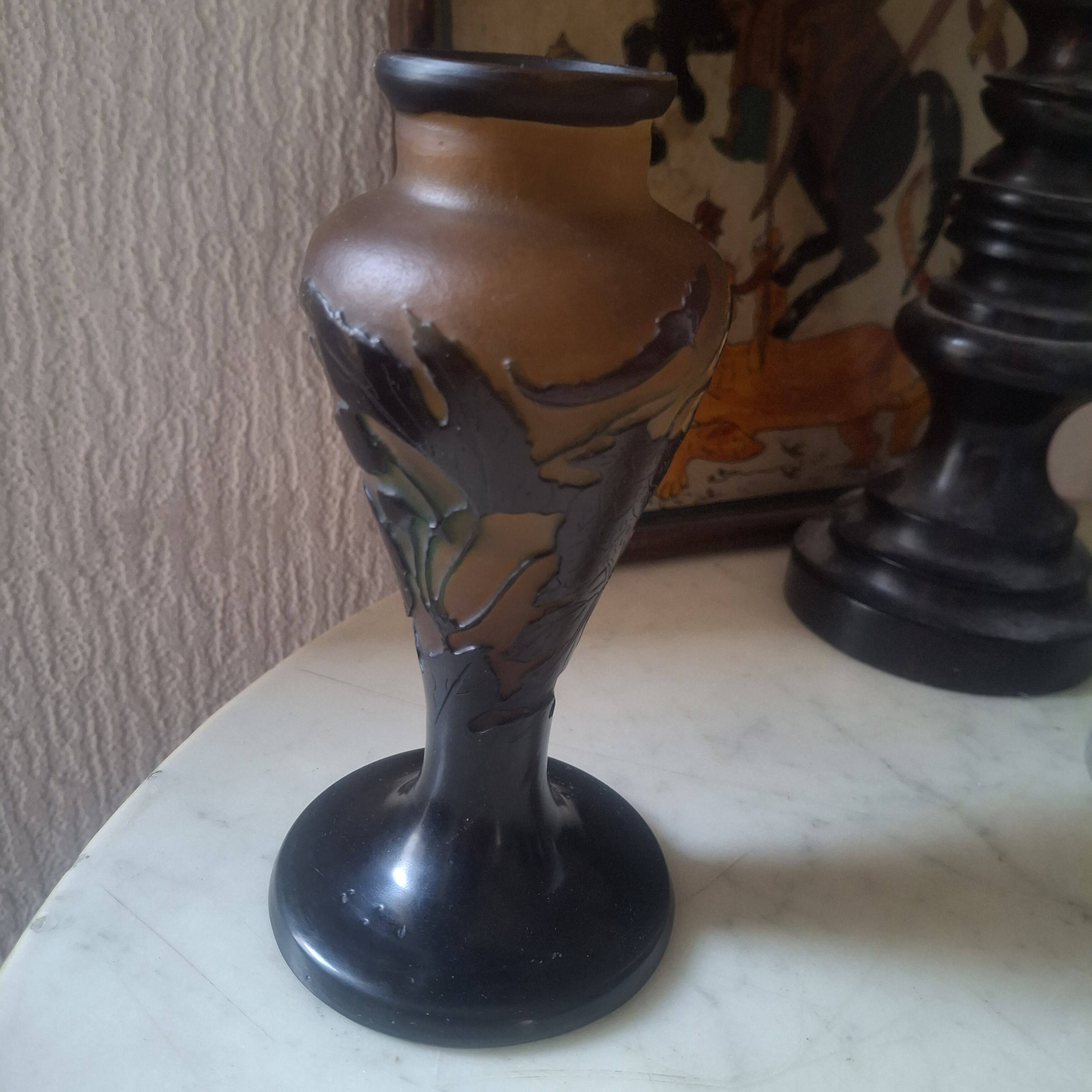 Vase galle art deco.