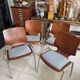 Lot de 4 chaises Pagholz vintage