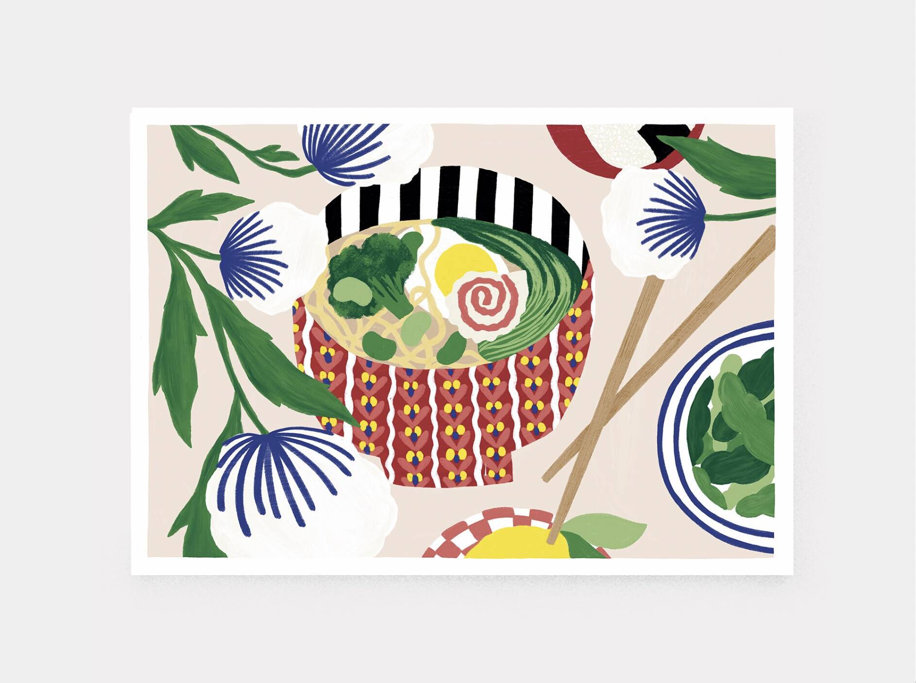 Ramen - a3 illustration