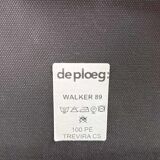 Suite de 4 chaises vintage en corne de vache - Louis van Teeffelen, tissu De Ploeg