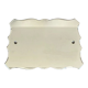 Miroir de forme biseauté années 50, 54x39 cm