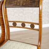 19th Century English Chairs in Sheraton Style, Set of 5