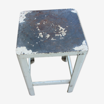 Industrial iron workshop stool 1950/1960