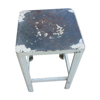 Industrial iron workshop stool 1950/1960
