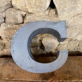 Letter metal - c