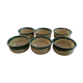 6 coupelles à dessert