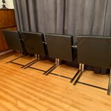 A set of four "Brno" chairs 1980s