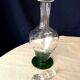 Carafe liquor service with 9 two-tone glasses