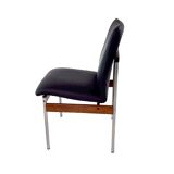 6 vintage rosewood dining chairs by C. Denekamp for Thereca