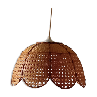 Vintage rattan pendant lamp