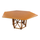 Bamboo dining table by Vivai del Sud, 1970s