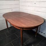 Scandinavian extendable teak table from the 1960s (butterfly extension)