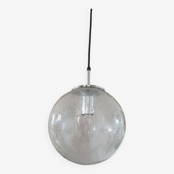 Pendant lamp Space-age Limburg Glasshutte 60s