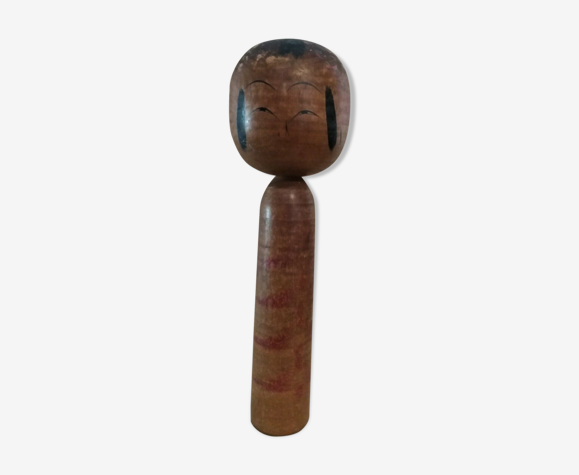 Kokeshi Japanese doll Yajiro double signature