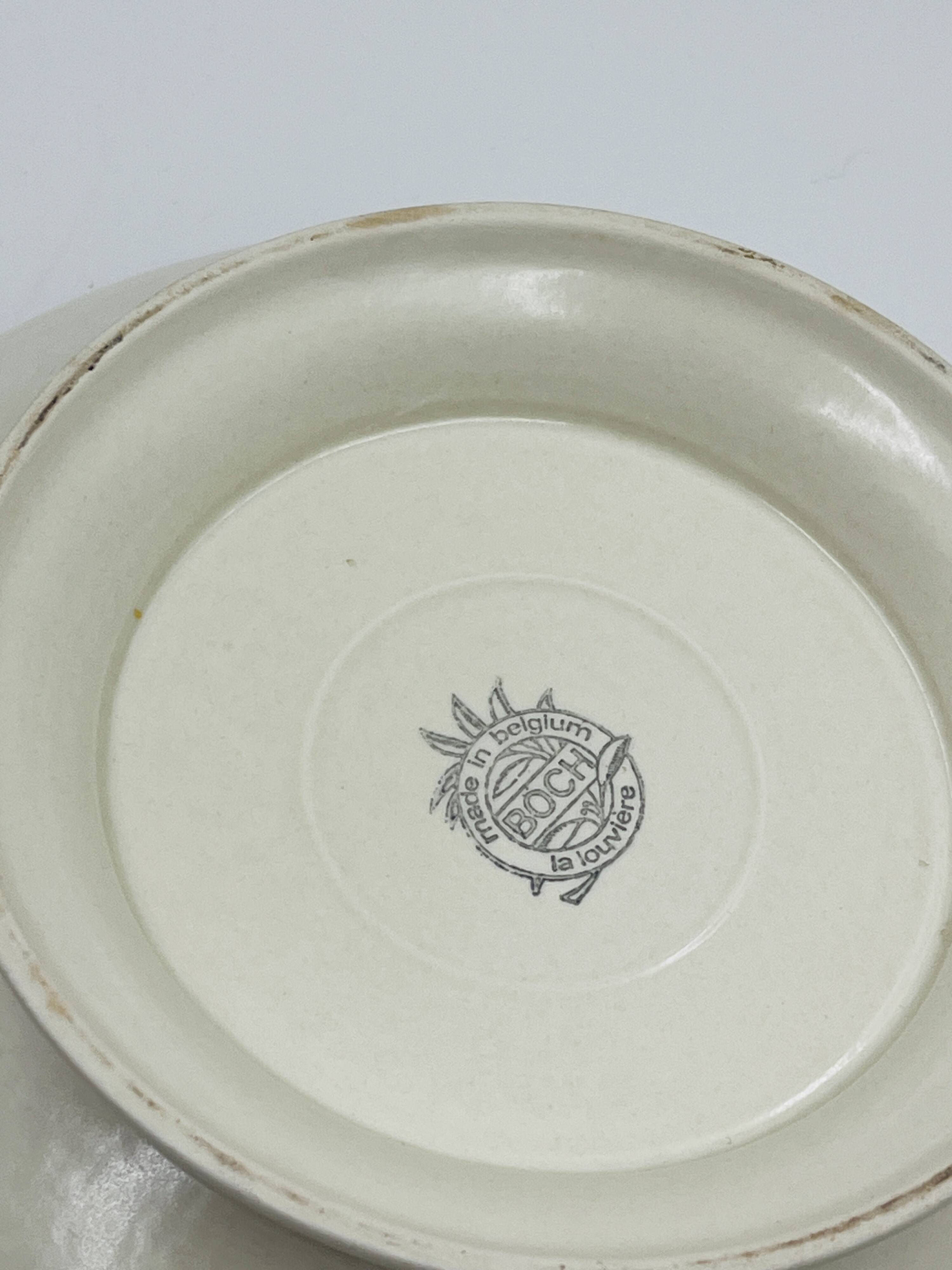 Sierra soup tureen Boch La Louvière with ladle