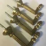 Brass tiebacks (pair)