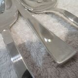 6 silver plated soup spoons by Christofle Concorde, 20.6 cm