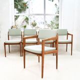 Set of five Dining Chairs by Thonet, 1960s