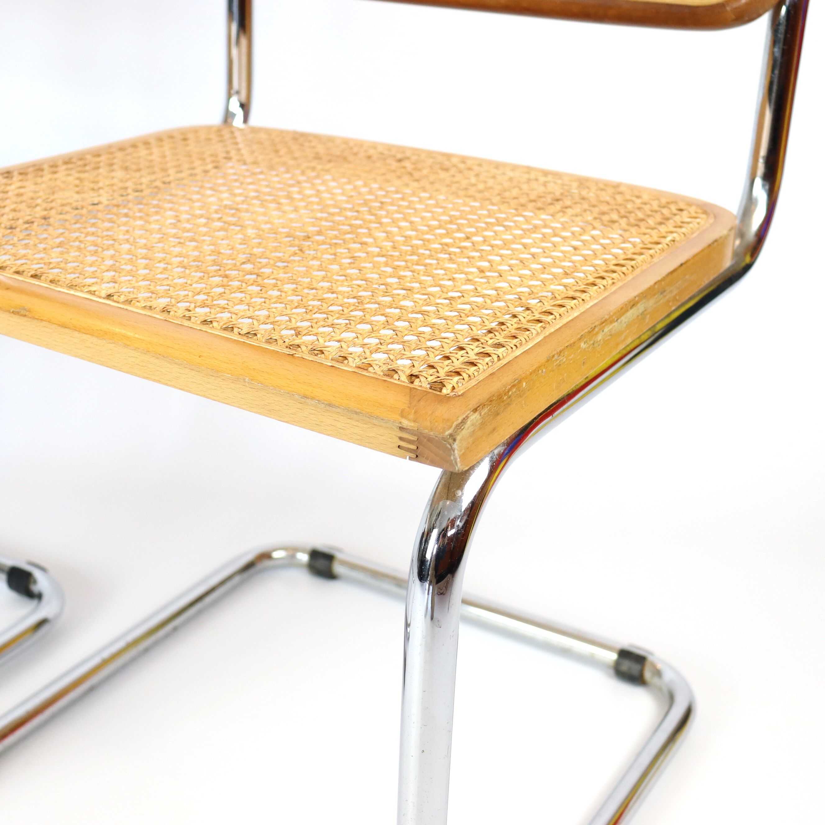 Pair of chairs Breuer B32