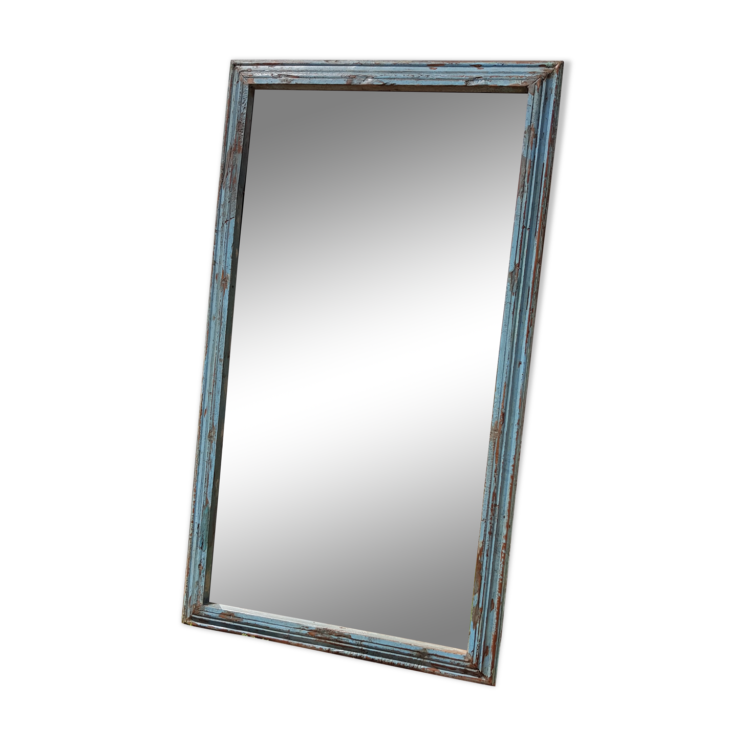 Old Burmese teak mirror 140x80cm