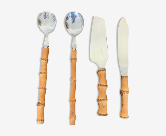 Salad cutlery and bamboo knives