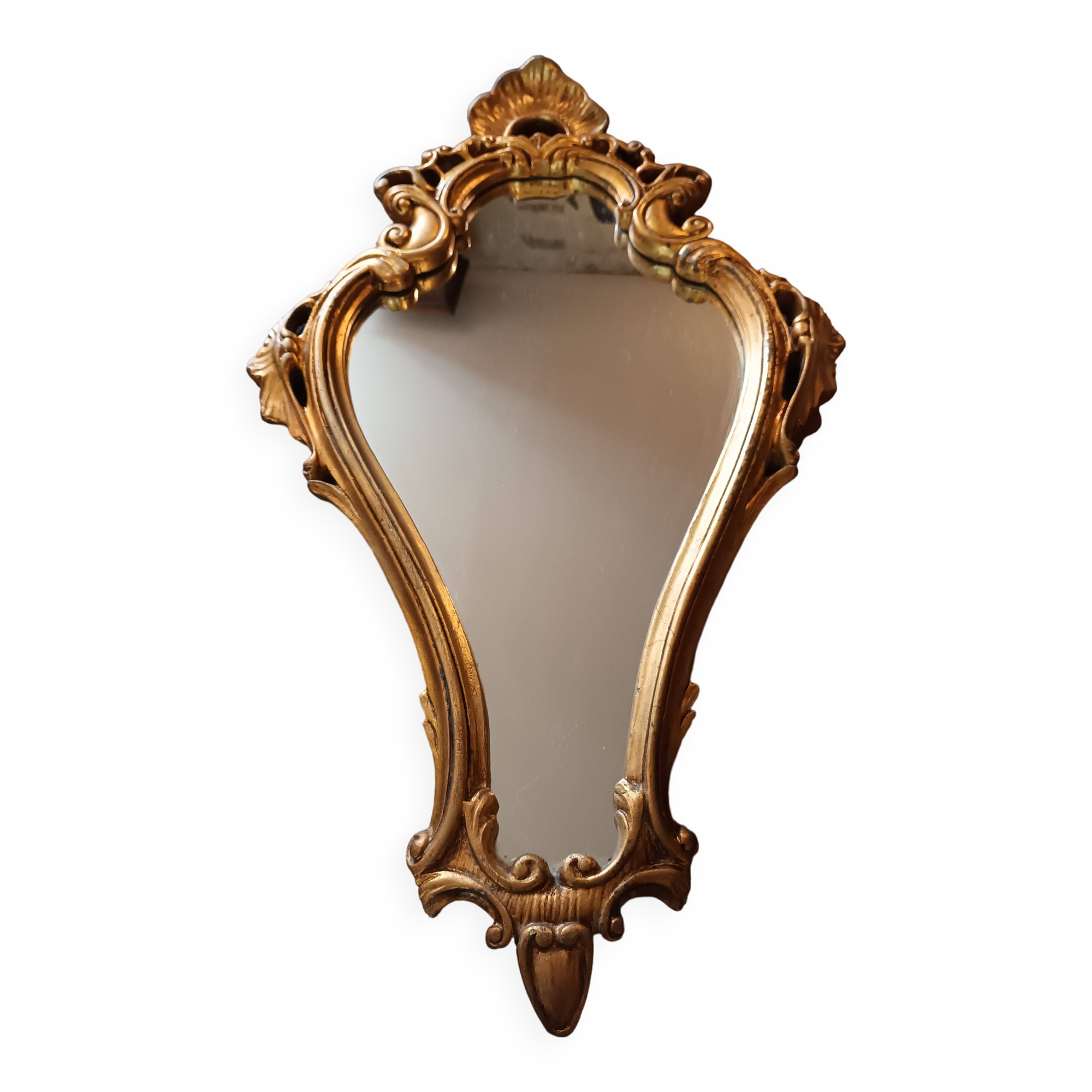 Baroque gilded mirror