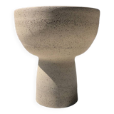 Pyrite sandstone footed bowl