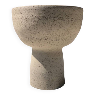 Pyrite sandstone footed bowl