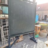 Tableau d'école double faces en bois