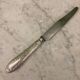 6 silver-plated dessert knives by SFAM and Rumèbe in the Louis XVI style from Narbonne.