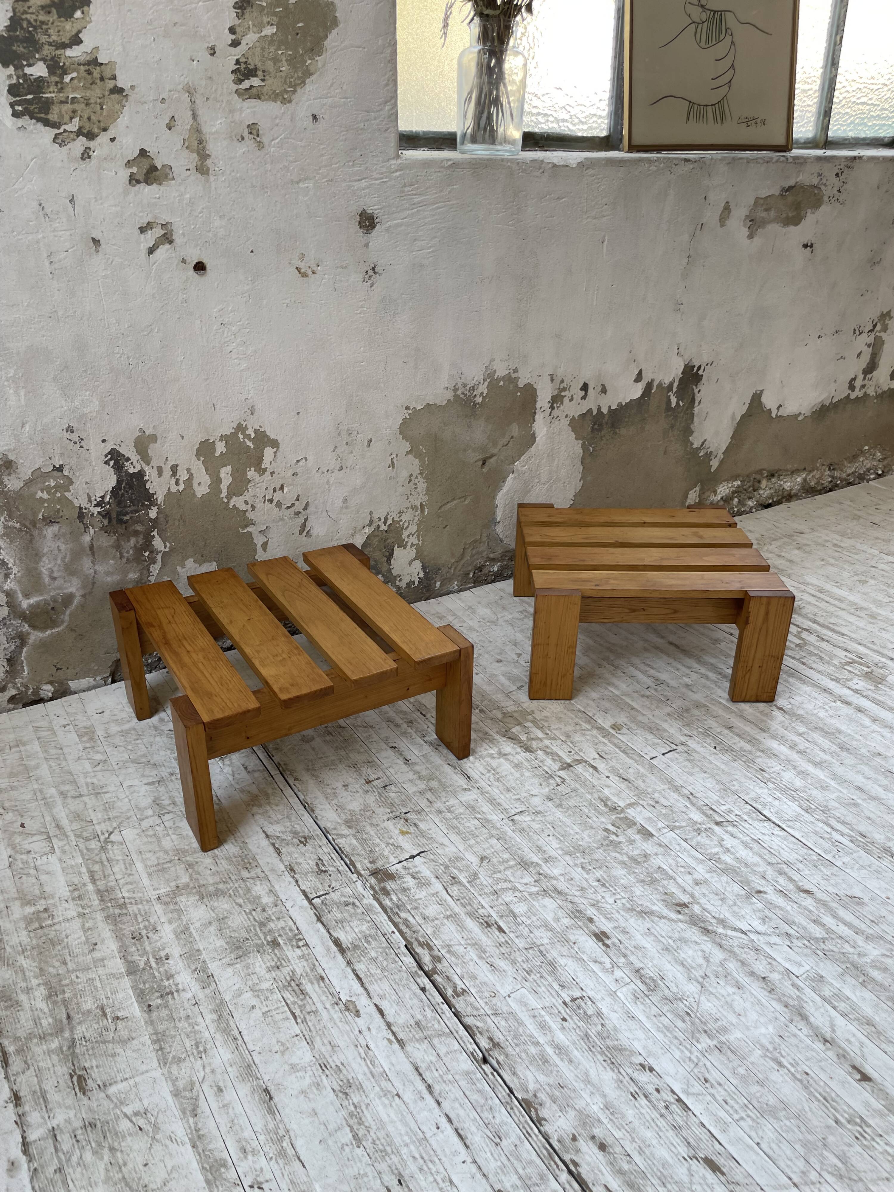 End stools for sofas pine mountain furniture 1960