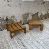 End stools for sofas pine mountain furniture 1960