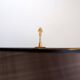 Pineapple Brass Floor Lamp in the Style of Maison Charles, Circa 1970