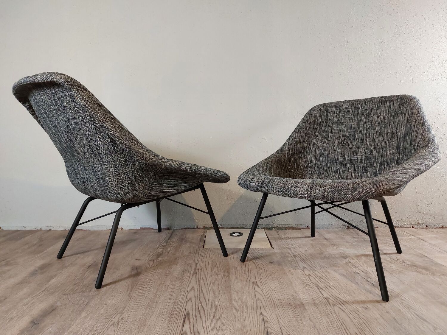 Pair of armchairs made by TON Bystryce, Czech 1960s