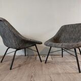 Pair of armchairs made by TON Bystryce, Czech 1960s
